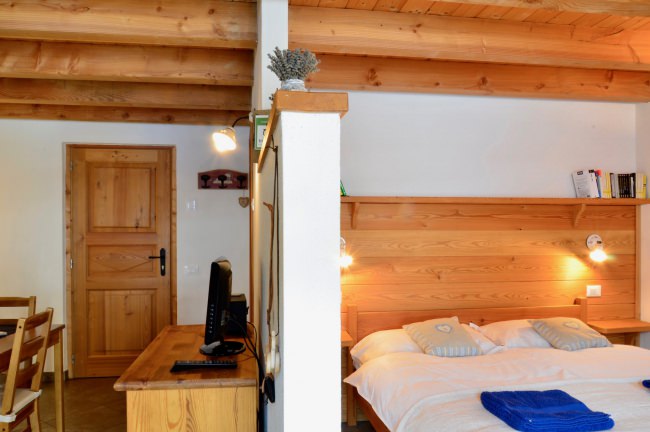 Zona giorno / Camera da letto