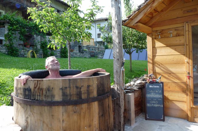 Relax nell'idromassaggio